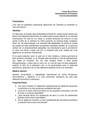 Investigacion Agronomica. ¿Por qué los pequeños productores agrónomos de Colombia no aumentan su nivel económico?