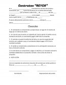 Contrato para renta de sonido