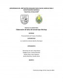 PRÁCTICA DE LABORATORIO: Elaboración de Salsa de tomate tipo Ketchup