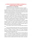 LA TRUNCA TRANSICIÓN DEL RÉGIMEN OLIGÁRQUICO AL RÉGIMEN DEMOCRÁTICO. ANSALDI