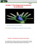 Psicología para la solución de problemas