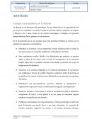 Trabajo: Características de la dislexia