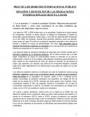 PRÁCTICA DE DERECHO INTERNACIONAL PÚBLICO