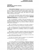 Contestacion de demanda por reivindicacion