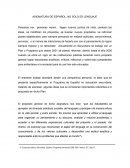 ASIGNATURA DE ESPAÑOL, NO SOLO ES LENGUAJE