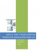 Selección y evaluación de videos didácticos