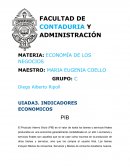 INDICADORES ECONOMICOS . PIB