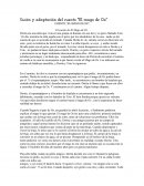 Guión y adaptación del cuento "El mago de Oz"