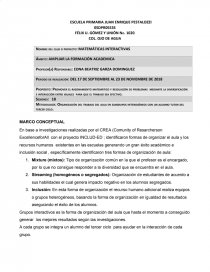 Club matemáticas. Página 1
