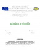 Las nuevas tecnologias aplicadas a la educacion