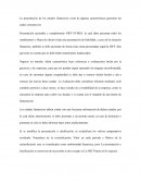 Ensayo presentación de estados financieros