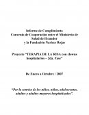 Proyecto “TERAPIA DE LA RISA con clowns hospitalarios – 2da. Fase”