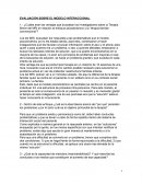 EVALUACIÓN SOBRE EL MODELO INTERACCIONAL