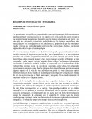 Resumen de investigacion etnografica