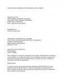 INVESTIGACIÓN DE MERCADO DE MERCADERIA JUSTO & BUENO