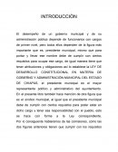 Introducción de derecho municipal