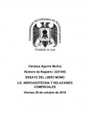 ENSAYO LIBRO MOMO SEGUNDA PARTE