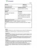 Elaboracion de arbol de materiales para la elaboracion de un producto