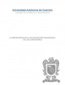 LA IMPORTANCIA DE LA ACTUALIZACIÓN PEDAGÓGICA DE LOS CONTADORES