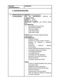 ANALISIS JURISPRUDENCIA C- 094/15. Página 1