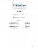 Proyecto: Ford y GMC Análisis de la Información Financiera