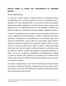 ENSAYO SOBRE LA TEORIA DEL CONOCIMIENTO DE JOHANNES HESSEN