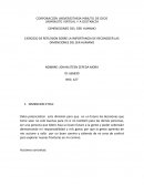 EJERCICIO DE REFLEXION SOBRE LA IMPORTANCIA DE RECONOCER LAS DIMENCIONES DEL SER HUMANO