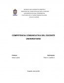 LA COMUNICACIÓN Y LA DOCENCIA