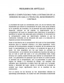 MODELO COMPUTACIONAL PARA LA ESTIMACION DE LA DENSIDAD DE SUELO A TRAVEZ DEL SENSORAMIENTO CONTINUO