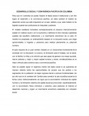 DESARROLLO SOCIAL Y CONVIVIENCIA PACIFICA EN COLOMBIA