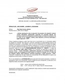 Solicitud para la implementación del proyecto de extensión cultural en la I.E. Señor de los Milagros