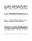 PRUEBA DE HIPOTESIS EN LAS ELECCIONES ELECTORALES