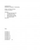 HUMANIDADES IV. DESARROLLO PERSONAL Y PROFESIONAL