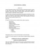 DATOS REFERENTES A LA EMPRESA GRUPO CAVI