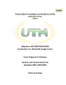 TAREA Origen de la violencia