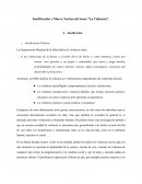 Justificación y Marco Teórico del tema “La Violencia”