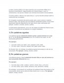 Reglas de acentuacion