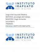 Actividad Psicología del trabajo. Liderazgo