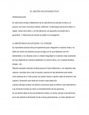 EL SENTIDO DE ESTUDIAR ETICA