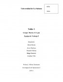 Investigación de Operaciones. Taller 1