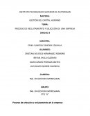 PROCESO DE RECLUTAMIENTO Y SELECCIÓN DE UNA EMPRESA