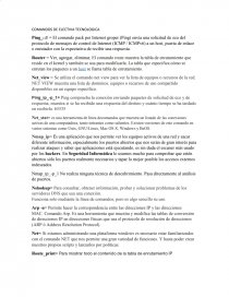 COMANDOS DE ELECTIVA TECNOLOGICA. Página 1