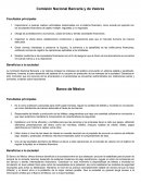 Comisión Nacional Bancaria y de Valores