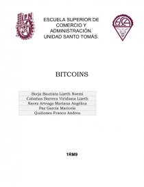 El uso de las bitcoins en México en el año 2018. Página 1