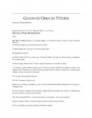 Obra de Titeres Desarrollo Embrionario de Mamiferos 2018