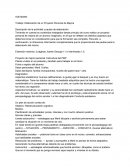 Trabajo: Elaboración de un Proyecto Personal de Mejora