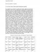 Ejercicio de gramática y ortografía