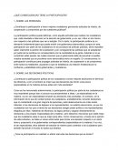 ¿Qué consecuencias tiene la participación polïtica?