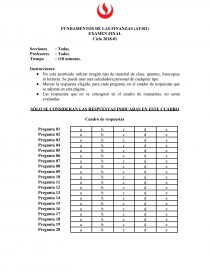 FUNDAMENTOS DE LAS FINANZAS. Página 1