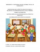 Autorregistro de practica educativa